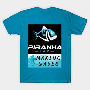 Piranha Lax - Making Waves T-Shirt